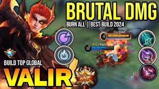 VALIR BEST BUILD 2024 | BUILD TOP GLOBAL VALIR GAMEPLAY | MOBILE LEGENDS