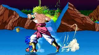 Sonic vs Broly