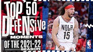 Top 50 Defensive Plays of the 2021-22 NBA Season