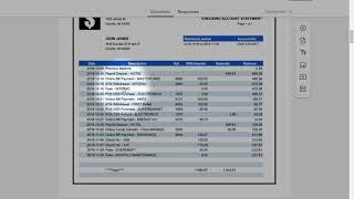 2.1 Reading Bank Statement