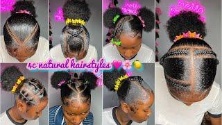 BEST 4c natural HAIRSTYLES + 𝐒𝐥𝐚𝐲𝐞𝐝 edges 🩵 /NEW TRENDY NATURAL hairstyles 