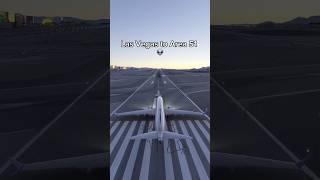 The SHORTEST flight from Vegas to Area 51  #aviation #avgeek #aviationlovers #shorts