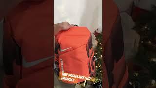 New orange nike elite backpack #nike #basketball #orange #nba #lebron #nikeelite