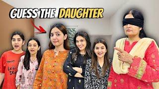 Guess the Daughter|Blindfolded Challenge Gone Wrong  |Sistrology