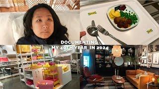 vlogging my 40th year ep.125/ being emo  and existential at ikea ️️/checking ikea 80% off sale 