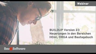 BUILDUP Version 23 - Die Neuerungen