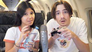 ASMR WITH MY GIRLFRIEND (IN AIRPLANE)