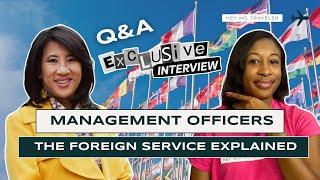 What Do Management Officers Do? | Top Foreign Service Tips and Advice