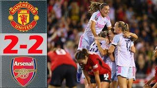 Arsenal vs Manchester United Highlights | Women’s Super League 23/24