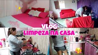 VLOG: LIMPEZA NA CASA / MINE FAXINA 