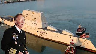 "Гордость"  Америки эсминец Zumwalt – провальный проект. Бесполезное судно-утюг сожрала 4,5 млрд