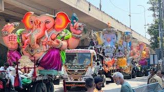 Ganesh nimajjanam Shobhayatra 2024 | Lord Ganesha visarjan 2024 | Hyderabad ganpathi visarjan 2024