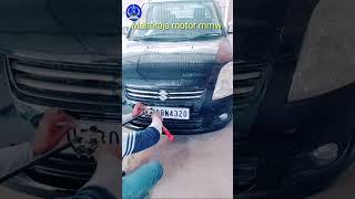 how to install hsrp number plate #Maharaja motor mmw#automechanic #shortsfeed#shorts #viral#video