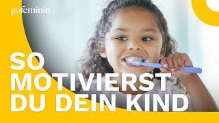 Zähne putzen: So motivierst du deine Kids