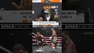 Gervonta Davis Explains Why He Took Knee Against Lamont Roach Jr. | MMA Fighting