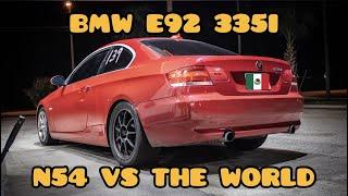 BMW 335I N54 VS THE WORLD | BMW M4, PONTIAC G8, E93 M3, TOYOTA MR2, CIVIC TYPE R + MORE | C.F.RACING