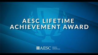 Congratulations to Kevin Connelly, AESC Lifetime Achievement Award Winner 2020