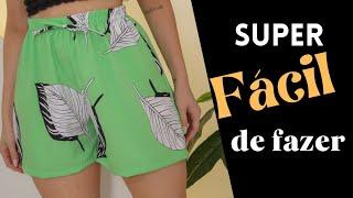 short Super Fácil! Corte e Costura para Iniciantes.