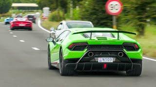 Supercars Accelerating LOUD! SVJ, 765LT, 488 Pista, 750S, KLINE 992 GT3RS, Tecnica, LOUD M4 CSL..