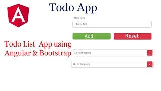 Todo list using angular  | Todo list  App |Todo list using angular | Angular Todo App |Angular