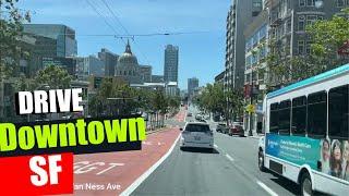 SAN FRANCISCO - DRIVING DOWNTOWN - [TOURING] - USA 2022
