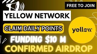  Yellow Network | Invested by Consensys #cryptoairdrops #airdrop2024