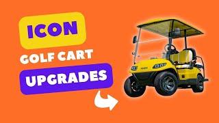 Top 5 Must-Have ICON Golf Cart Upgrades & Accessories in 2024