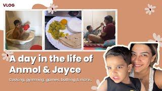 A day in my life with Jayce and no nanny | cooking | cleaning | Full time mommy | fun time 