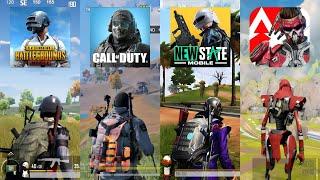 PUBG MOBILE vs. Call of Duty Mobile vs. NEW STATE Mobile vs. Apex Legends Mobile | Comparison