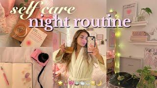 MY SELF CARE NIGHT ROUTINE  skincare, bubble bath, & journaling