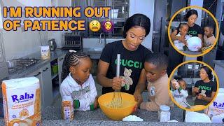 MADNESS IN THE KITCHEN  BAKING WITH MY MINI MASTERCHEFS  || DIANA BAHATI