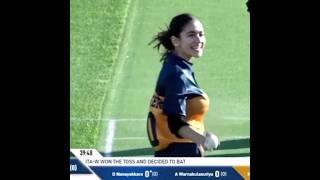 hot girl bowler in women cricket|| #cricket #ipl2023 #viral #rcb #csk #shorts