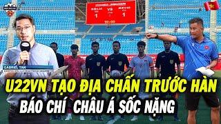 Báo Chí Khắp Châu Á Sốc Nặng Khi U22 Việt Nam Tạo Địa Chấn Trước U22 Hàn Quốc, NHM Sửng Sốt