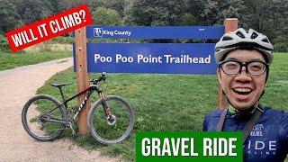 Cycling Up to Poo Poo Point for the First Time on a Mountain Bike - Will it Climb?