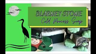 Blarney Stone.  St Patrick’s Day soap.  Melt and pour embeds from DIY melt and pour soap