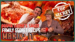 Momma Leone Meatball Tomato Sauce! | Makin' It! (Top Secret Family Recipe) | Brad Leone