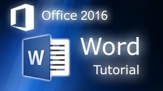 Microsoft Word 2016 - Full Tutorial for Beginners [+General Overview]*  - 13 MINS!
