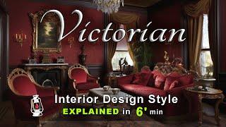 VICTORIAN - Interior Design Style Explained by Retro Lamp