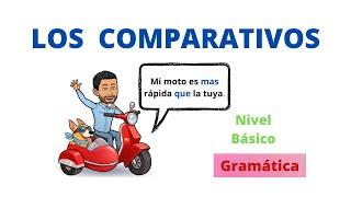 Los Comparativos en Español Nivel Básico (adjetivos, nombres y verbos) Aprender Español