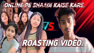 ONLINE MEIN SHAADI | ROASTING VIDEO|JRS BHAIJAN98 | JRS98