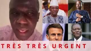 TRÈS TRÈS URGENT : SÉKOU TOUNKARA VS CHOGUEL MAÏGA, ALASSANE OUATTARA, MACRON ET SORO GUILLAUME