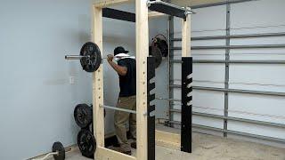 How to make a POWER RACK - Homemade GYM // EP01