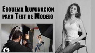 Esquema de iluminacion para Test de Modelo | Antonio Garci