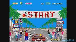 Outrun (Arcade) All Endings Playthrough longplay retro video game