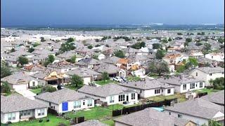 #LIVE: KWTX Drone over devastated neighborhood near West Adams in Temple, Texas