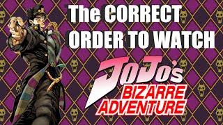 The CORRECT Way to Watch JoJo's Bizarre Adventure!