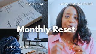 Monthly Reset: Getting Organized for June