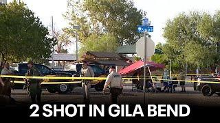 2 men shot near Gila Bend Park