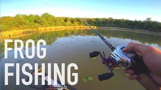 Fishing Gary Yamamotos Ranch? -- Texas Frog Fishing