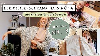 Kleiderschrank aufräumen & ausmisten + Sorge um Mimi (die alte Drama Queen) | MANDA Vlog